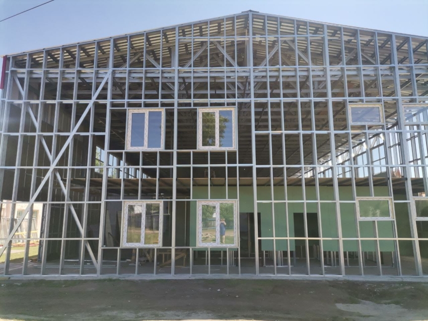 Модульный спортзал в Балее смонтируют быстро – процесс ускорят современные технологии 